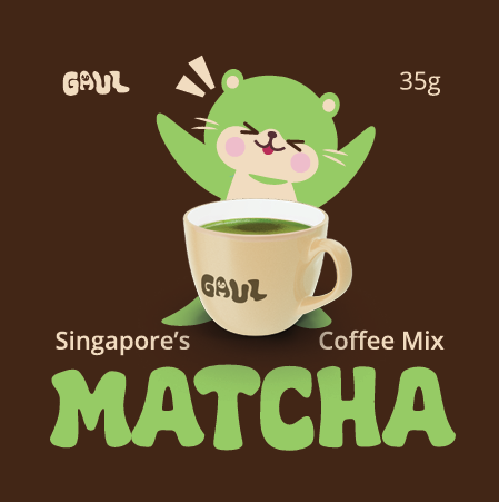 GAUL Matcha 3 in 1 (Instant Premix Sachets)