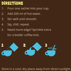 GAUL Classic 3-in-1 Coffee | 10 Premix + 10 Coffee Sprinkler Sachets